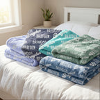 Personalized Minky Baby Boy Security Blanket